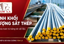 Cách tính khối lượng sắt thép xây nhà và dự toán chi phí vật liệu
