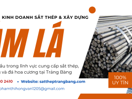 Sắt Thép Trảng Bàng Tây Ninh – CÔNG TY TNHH KINH DOANH SẮT THÉP & XÂY DỰNG TÁM LÁ